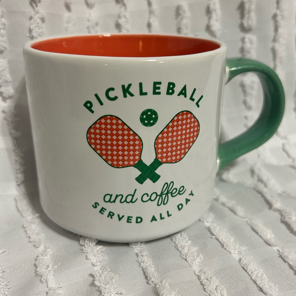 Parker Lane Studio Pickleball‎ and Coffee Mug New